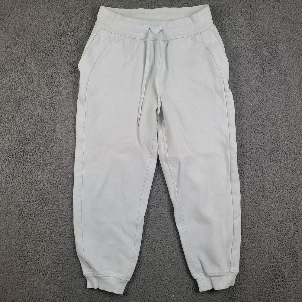 Lululemon Scuba High-Rise Jogger Light Blue Mint Sweatpants Size 8 LW5CV9S